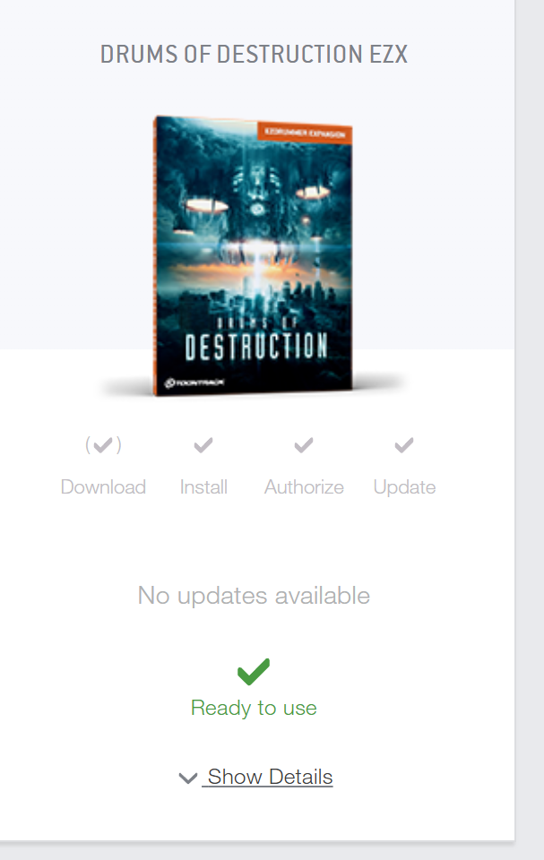 Toontrack Drums of Destruction EZX